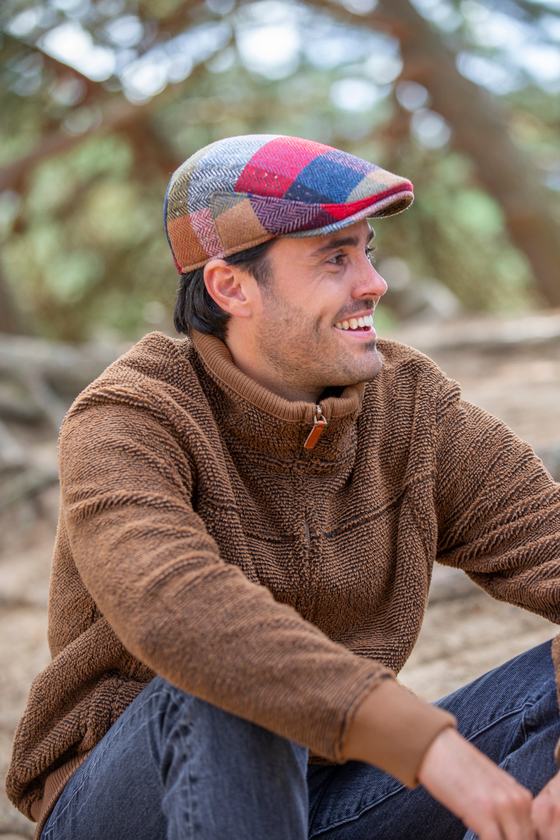 Archie - Flatcap - Men - Red ACC3