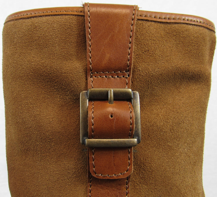 Chop - Wool-lined outdoor boots - Lady - Cognac DFS