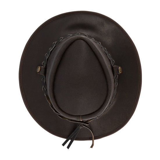 Leather Country Hat - Uni - Dark Brown ACC4