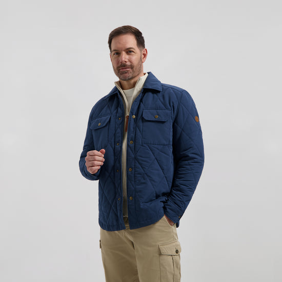 Harvey Men - Mid-season jacket - Blue MV