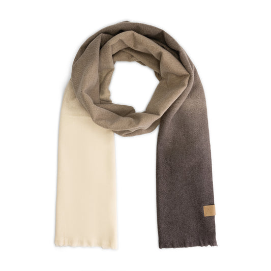 Ava - Women Scarf - Classic Shawl - Brown ACC1