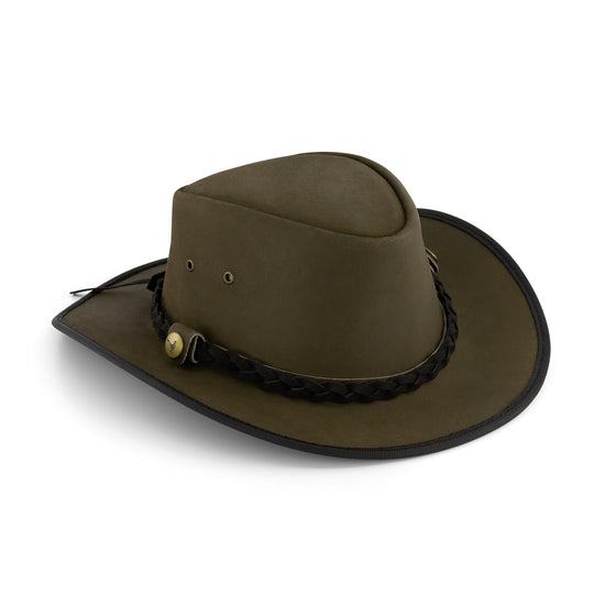 Leather Country Hat - Uni - Green ACC1