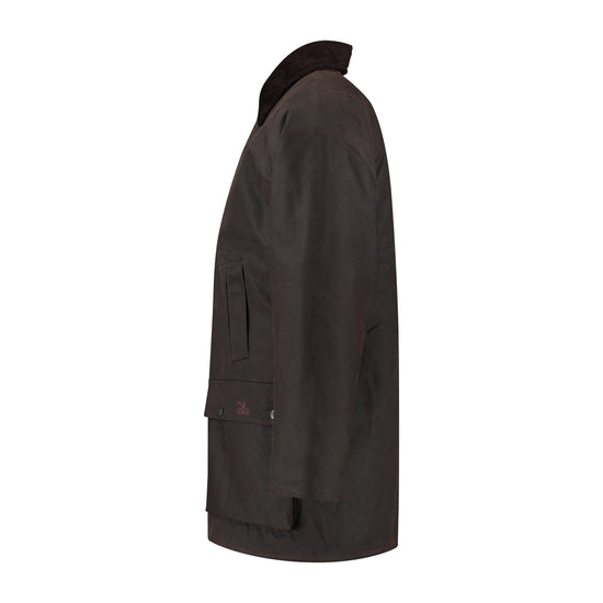 British - Wax jacket - Men - Brown L