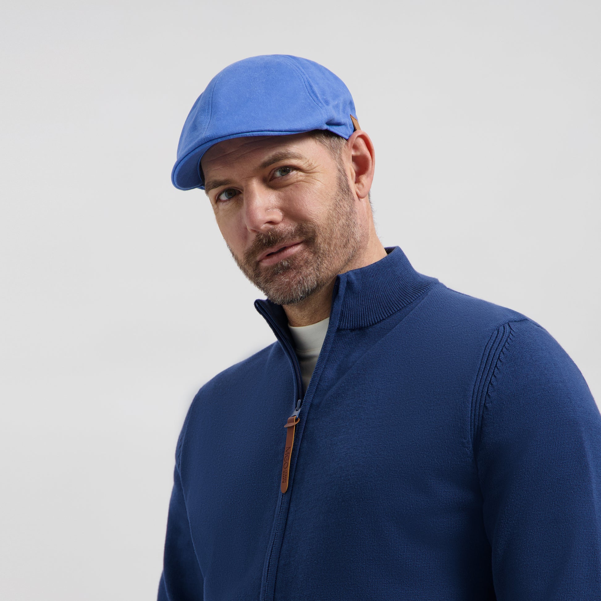 Berke Men - Flat cap - Blue MV