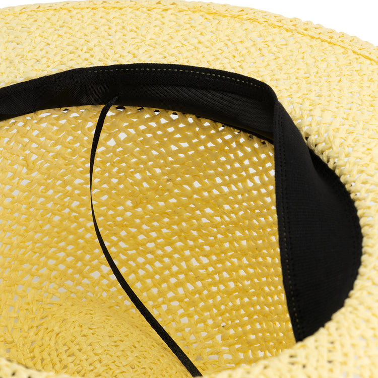 Sandown Unisex - Summer hat - Papier - Yellow ACC3