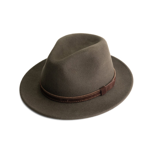 Taylor - Felt Hat - Unisex - Olive ACC1