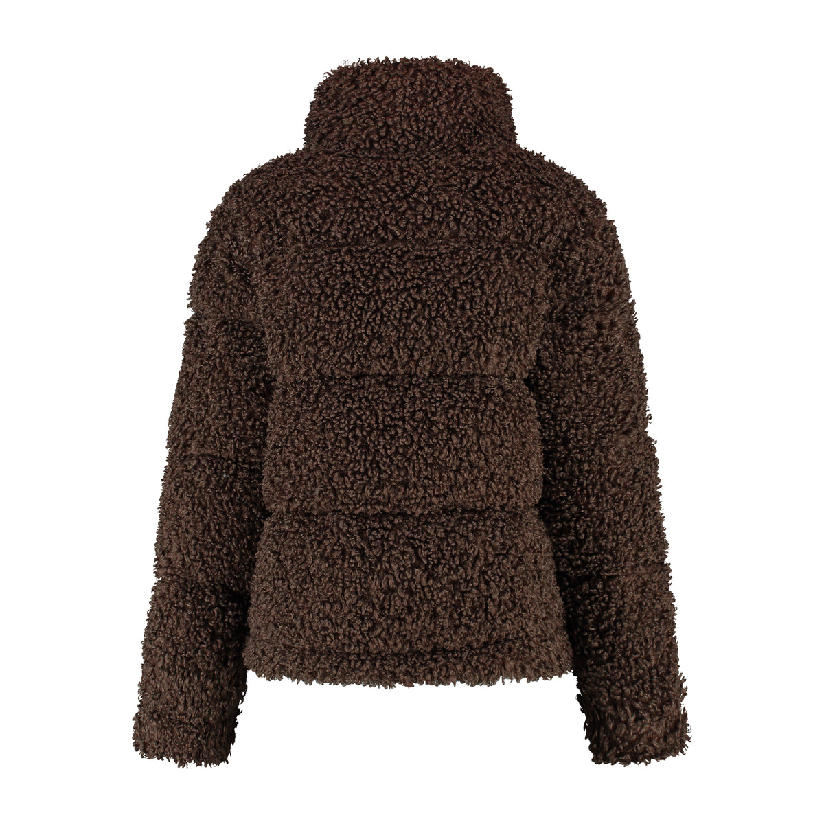 Bente Women - Puffer Jacket - Teddy - Dark Brown B