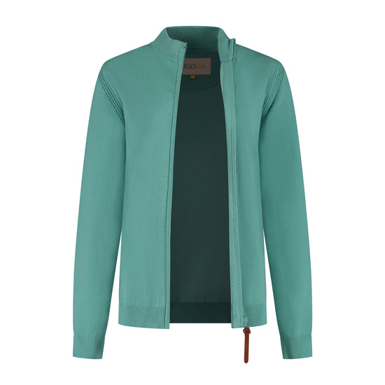 Emily Women - Outdoor cardigan - Mint green CVO