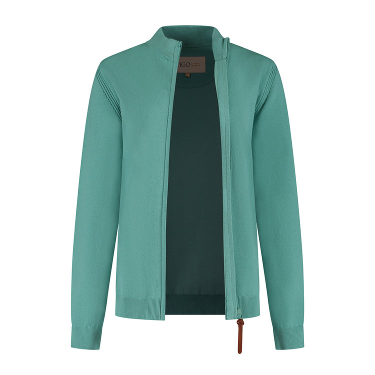 Emily Women - Outdoor cardigan - Mint green CVO