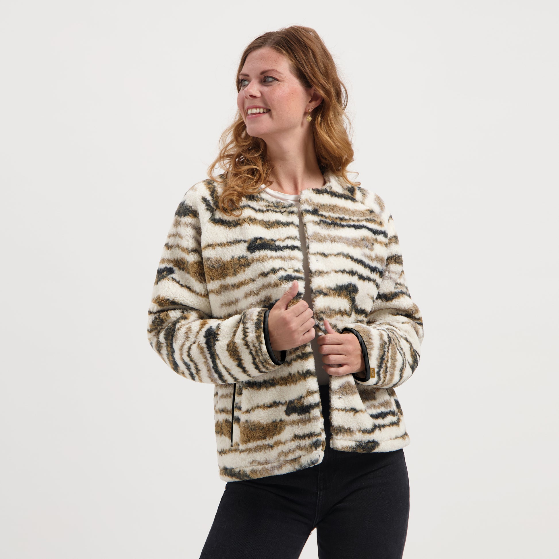 Lana Women - Cardigan - Teddy wool look MV