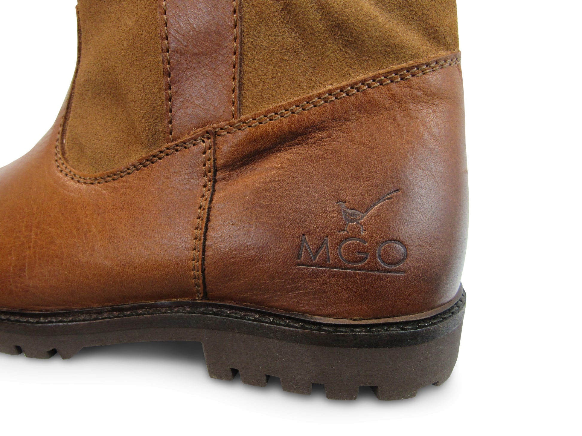 Chop - Wool-lined outdoor boots - Lady - Cognac DFH