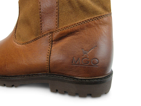 Chop - Wool-lined outdoor boots - Lady - Cognac DFH