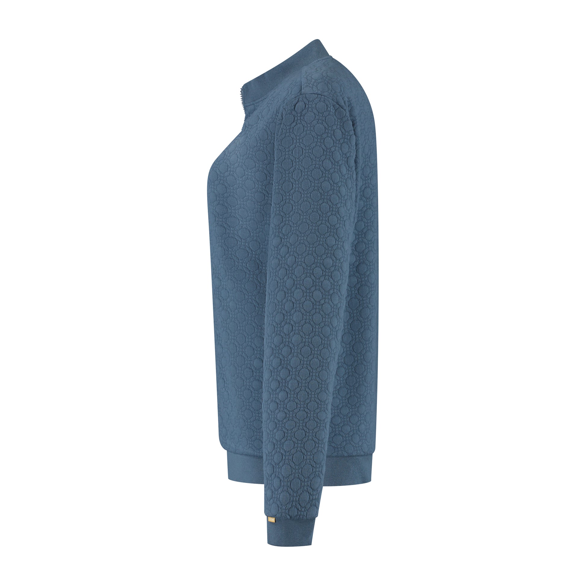 Francis Women - Outdoor cardigan - Fleece lining - Blue L