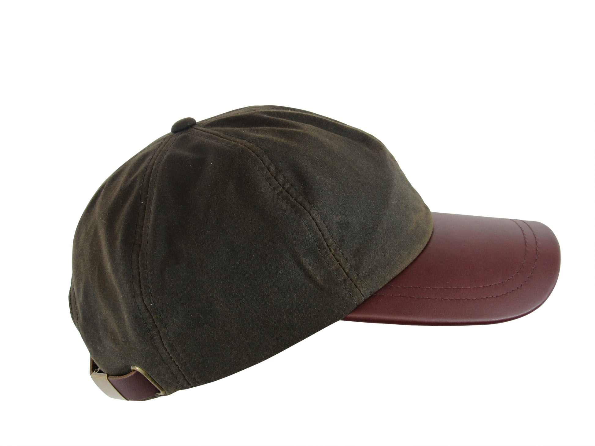 Harry - Wax Baseball Cap - Uni - Olive ACC3