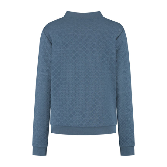 Francis Women - Outdoor cardigan - Fleece lining - Blue B