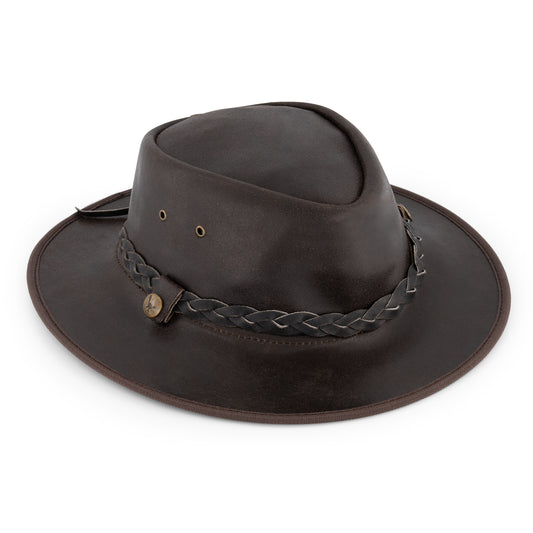 Leather Country Hat - Uni - Dark Brown ACC1