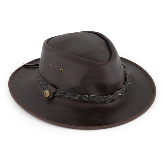 Leather Country Hat - Uni - Dark Brown ACC1