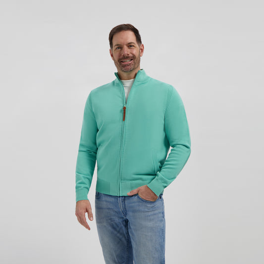 Ethan Men - Outdoor cardigan - Mint green MV