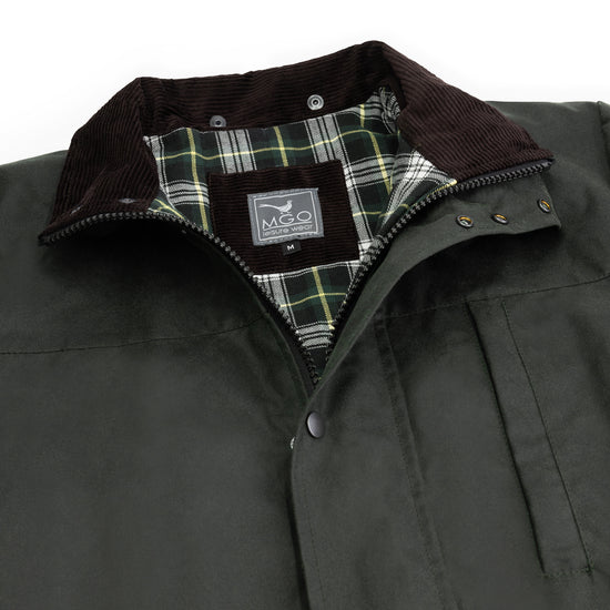 William - Wax jacket - Men - Black DCB