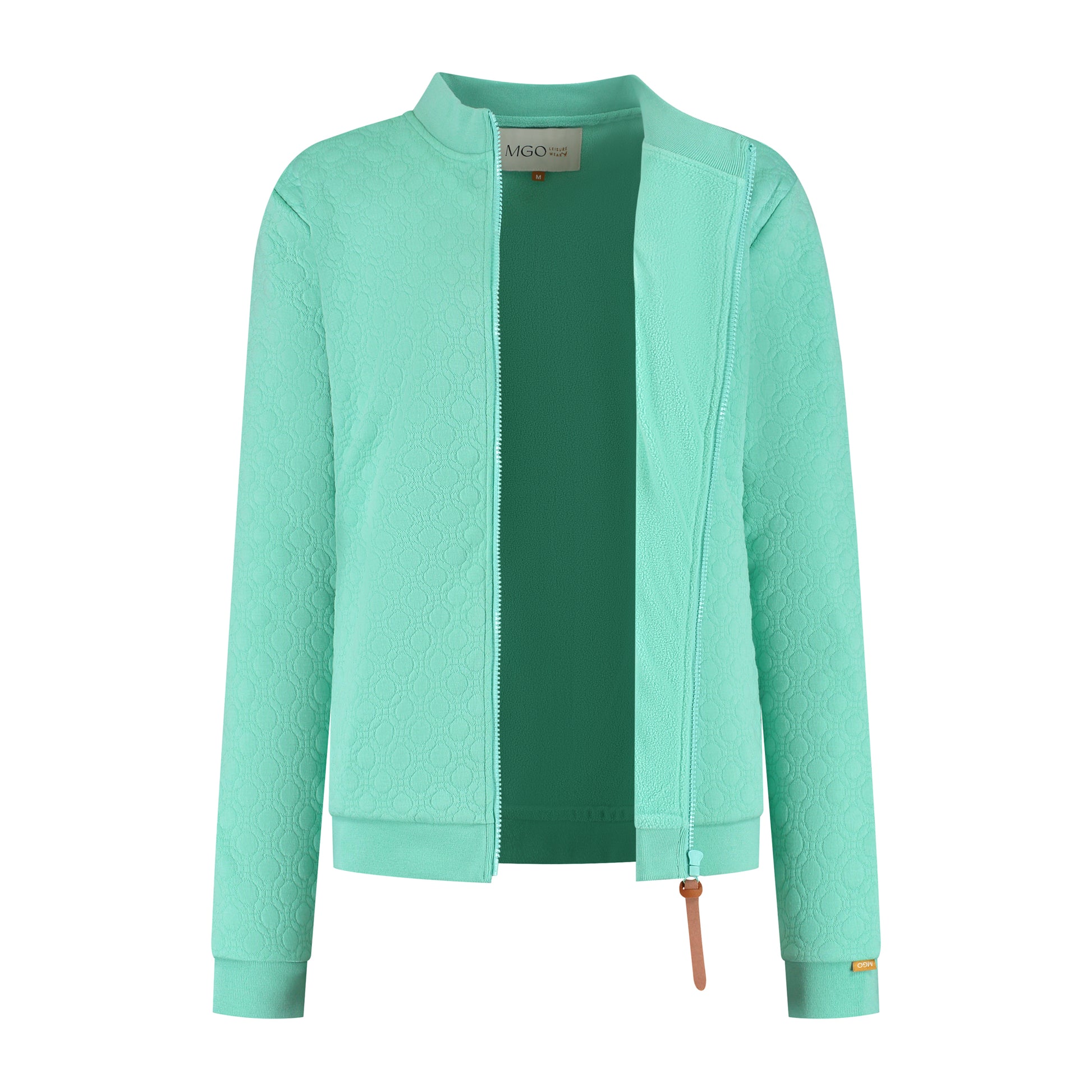 Francis Women - Outdoor cardigan - Fleece lining - Mint green CVO