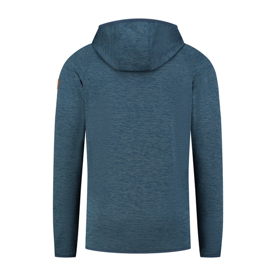 Cody Men - Outdoor cardigan - Fleece lining - Blue B
