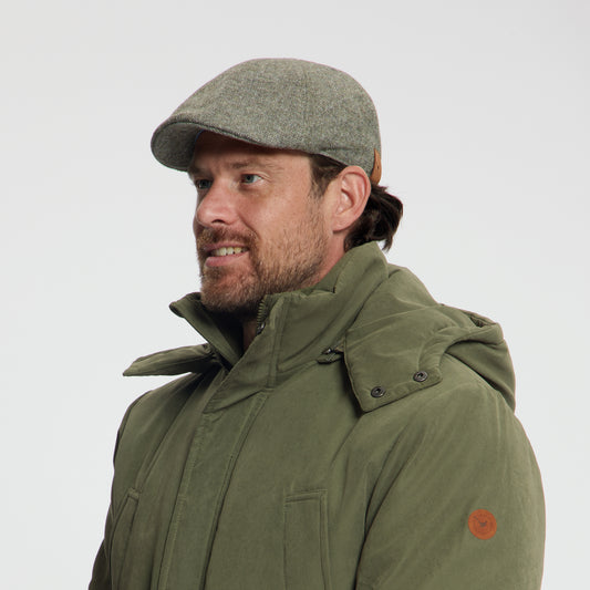 Thorpoint - Flat Cap - Wool Blend - Khaki MV2