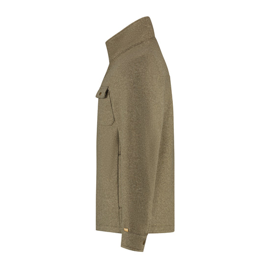 Cedric Men - Lightweight jacket - Padded - Wool look - Green L