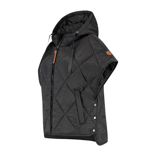 Leah Women - Bodywarmer - Lightweight jacket - Black FL