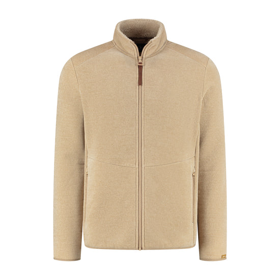 Helmer Men - Outdoor Vest - Fleece - Sand F