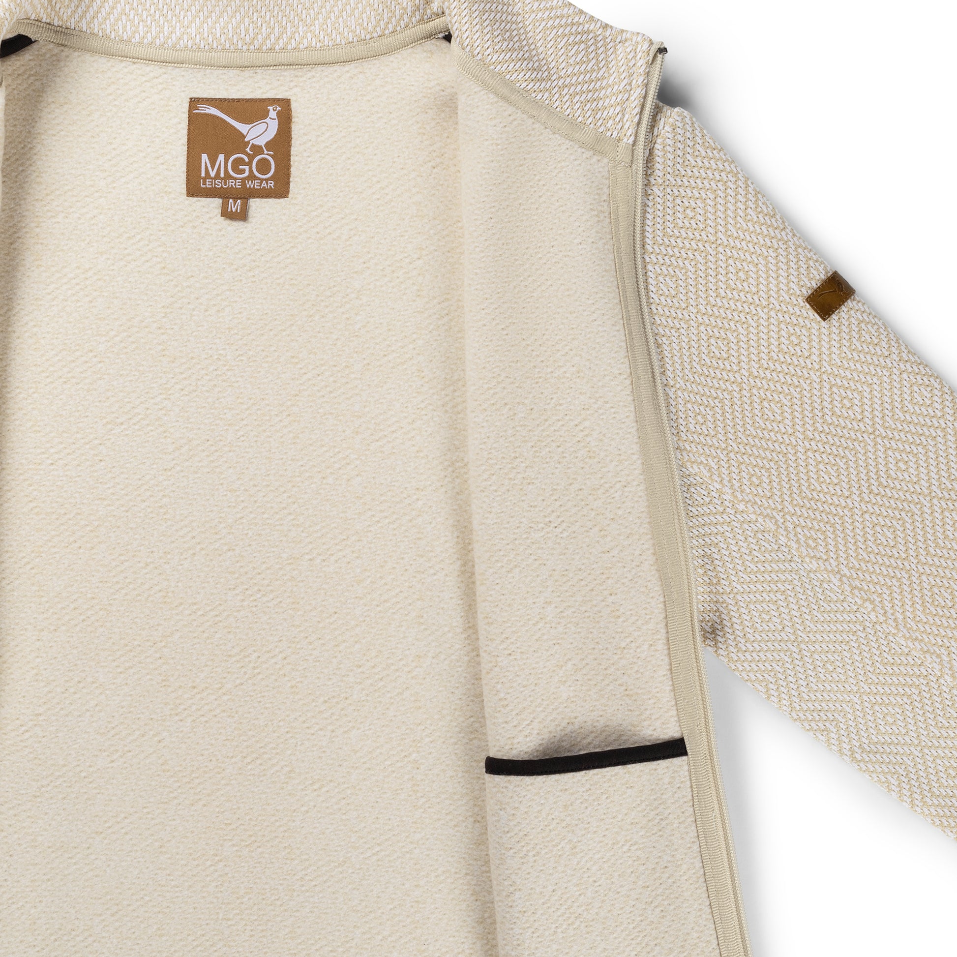 Lucy Men - Outdoor cardigan - Sand DCI