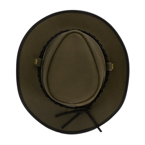 Leather Country Hat - Uni - Green ACC3