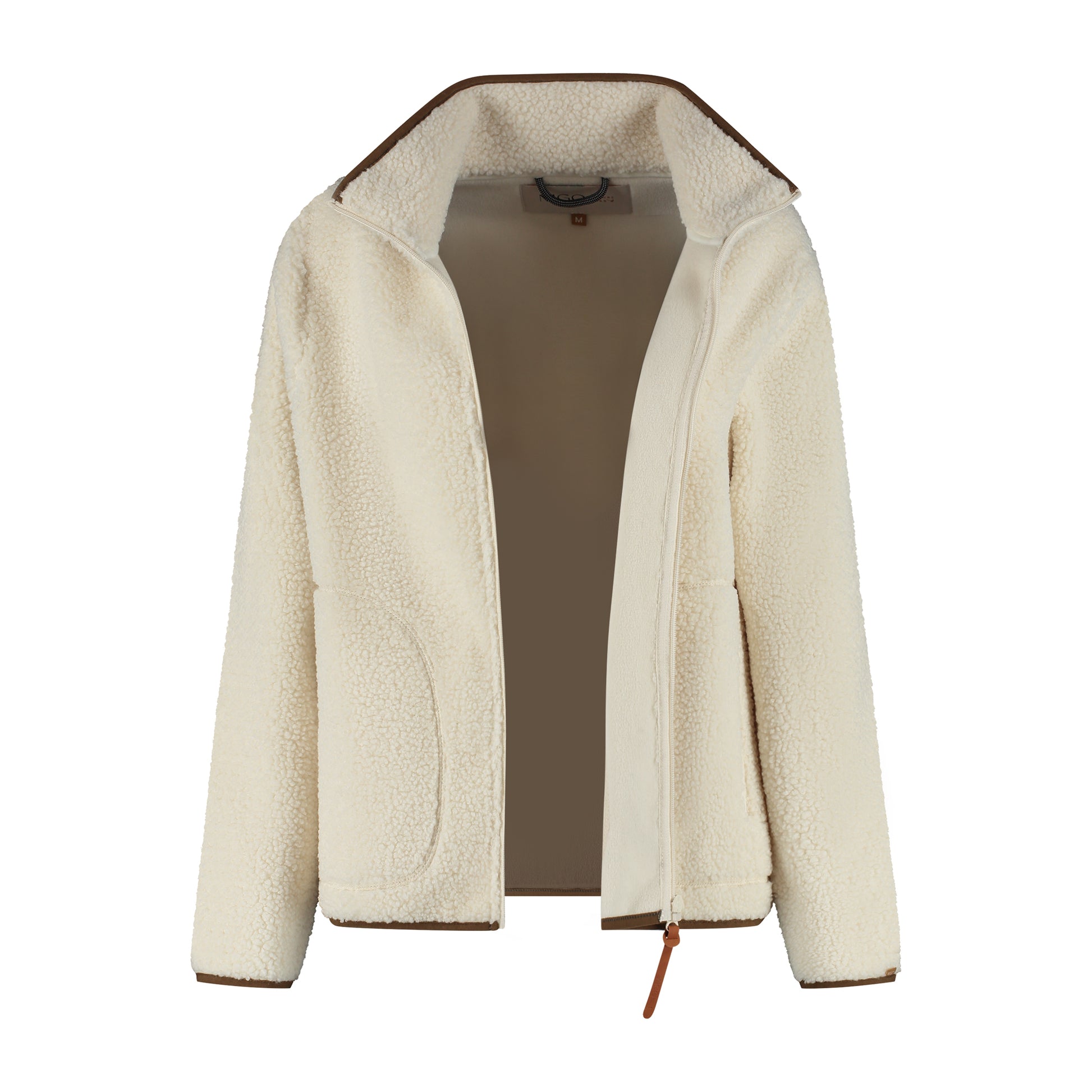 Teddy Women - Outdoor cardigan - Teddy fleece - Off white CVO