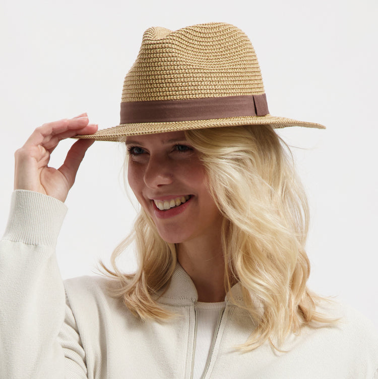 Bolton Unisex - Straw hat - Sand ACC2
